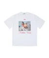Msgm Printed Short-sleeved T-shirt In White