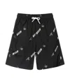 Msgm Printed Shorts In Black