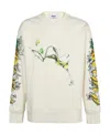 Msgm Printed Sweater In White