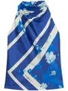 Msgm Oberteil Mit Print In Blau