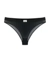 Msgm Proibito Logo Briefs In Black