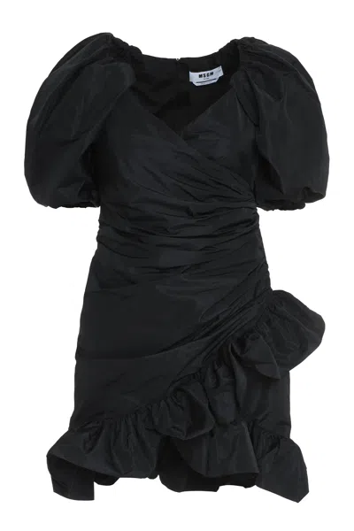 MSGM MSGM PUFFED SLEEVE DRESS