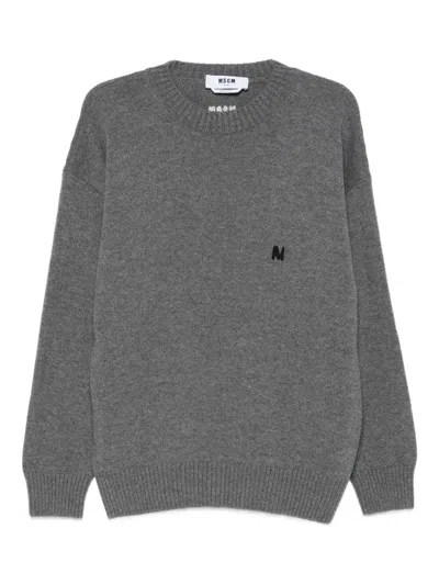 MSGM PULLOVER A GIROCOLLO