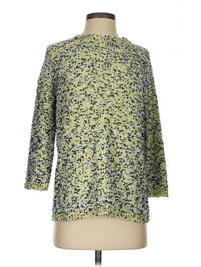 Pre-owned Msgm Pullover Sweater In Yellow