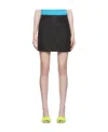 Msgm Quilted-effect Mini Skirt In Nude