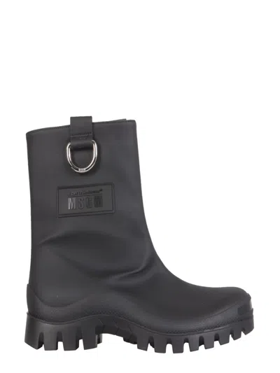 MSGM RAIN BOOTS