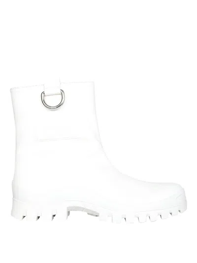 MSGM BOTAS - BLANCO