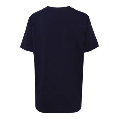 Msgm Red Rabbit T-shirt In Blue
