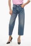 Msgm Regular Waist And Regular Fit Jeans 18cm In Blue