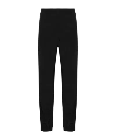 MSGM RIPSTOP-TEXTURE TAPERED-LEG TRACK PANTS