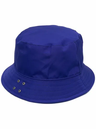 Msgm 리벳 디테일 버킷 햇 In Blue