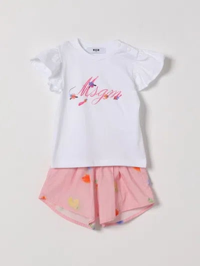 Msgm Babies' Romper Kids  Kids In White