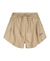 Msgm Rope Bermuda Shorts In Nude