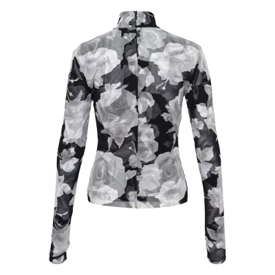 Msgm Rose Blusa Blouse