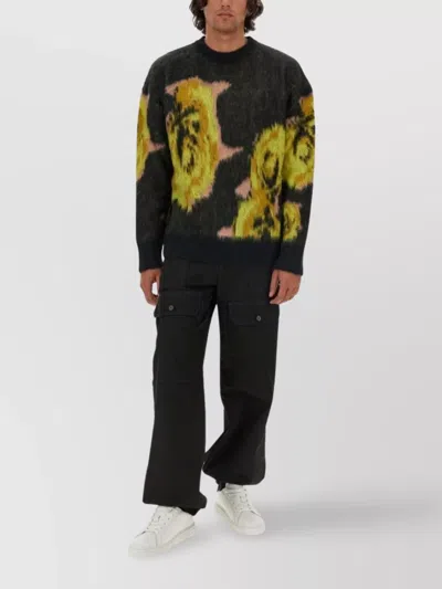 MSGM "ROSES PIXELLÉES SOUTERRAINES" JERSEY