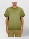 Msgm Round Neck Logo Print T-shirt