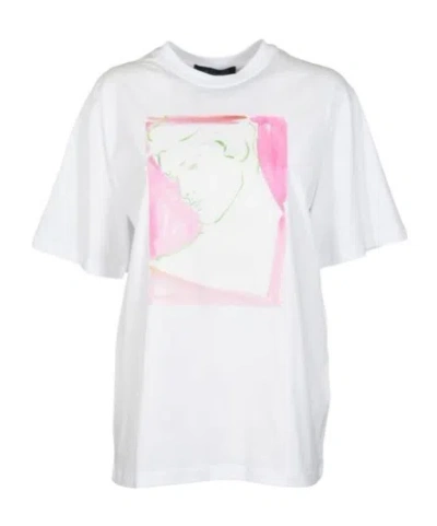 Msgm Round Neck T-shirt