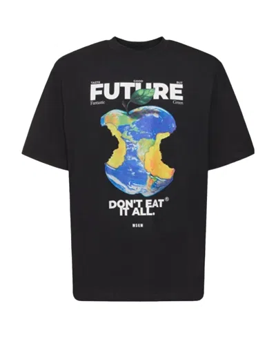 Msgm Round-necked T-shirt