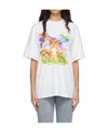 Msgm Round-necked T-shirt In White
