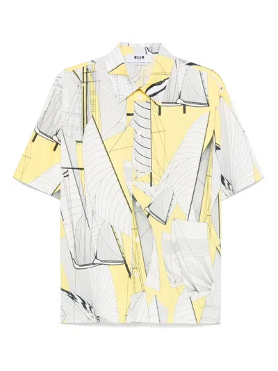 Msgm Sail Race Shirt