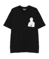 Msgm Sailor T-shirt In Black