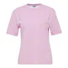Msgm Same Tone  T-shirt In Pink