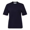 Msgm Same Tone T-shirt In Blue