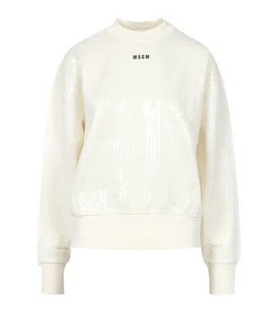 Msgm Sweaters Beige In Neutral