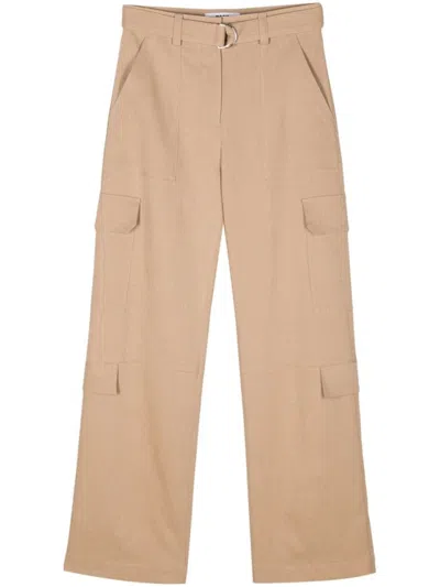 Msgm Sand Beige Tapered Leg Pants