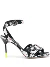 Msgm 105mm Floral-print Sandals