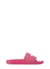 Msgm Logo Open Toe Slide Sandal