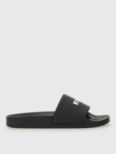Msgm Slide Sandal With Logo