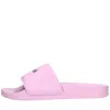 Msgm Woman Sandals Pink Size 9 Textile Fibers In Rosa Pastello