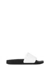 Msgm Logo-embossed Slides In White