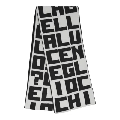 Msgm Sciarpa Scarf In Black