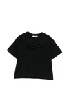 Msgm Sequin-embellished T-shirt In Black