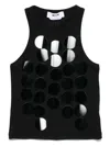 Msgm Sequin-embellished Tank Top