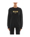 Msgm Sequined Logo Sweater