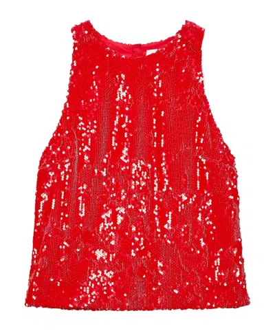 MSGM SEQUINNED TOP