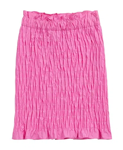 MSGM SHIRRED-EFFECT MINI SKIRT