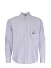 Msgm Shirt In Blue