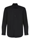 Msgm Shirt Made Of Cotton In Black