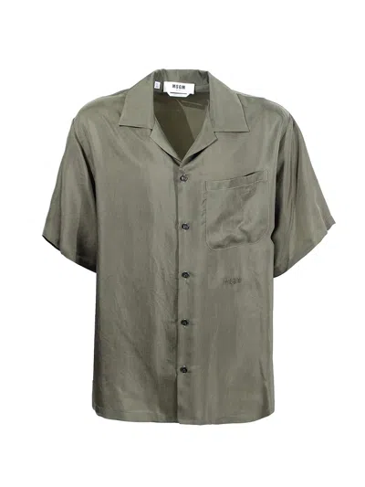 Msgm Shirt In Military