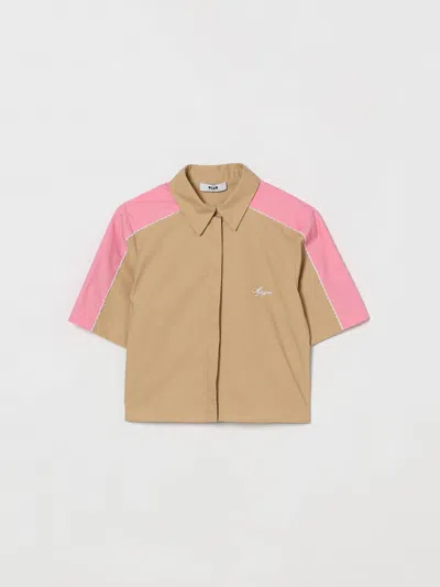 Msgm Shirt Kids  Kids In Sand