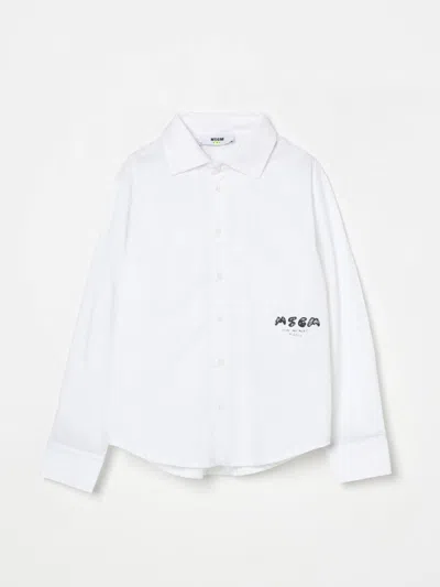 Msgm Shirt  Kids Kids Color White