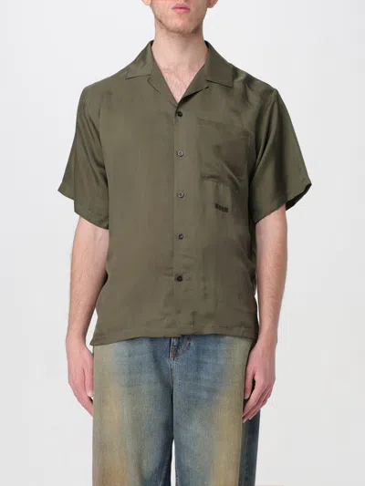MSGM SHIRT MSGM MEN COLOR MILITARY,401053055