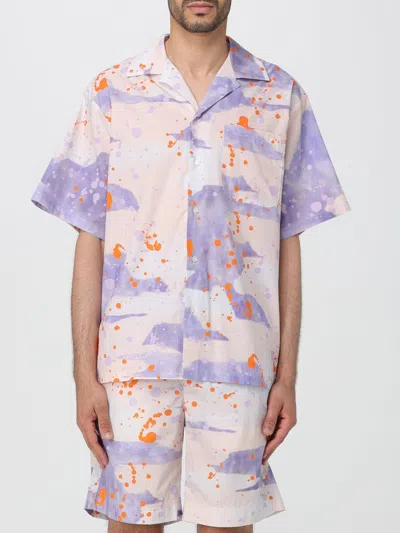 Msgm Shirt  Men Colour Multicolor