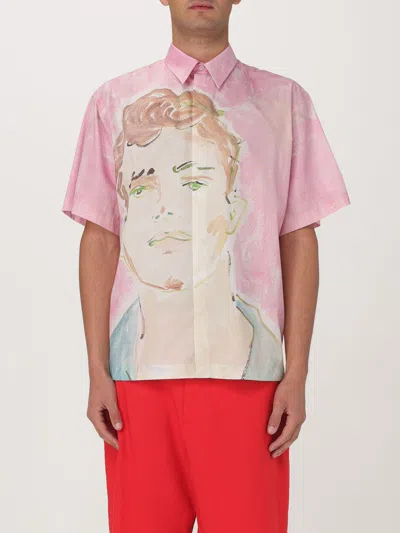 Msgm Shirt  Men Color Pink