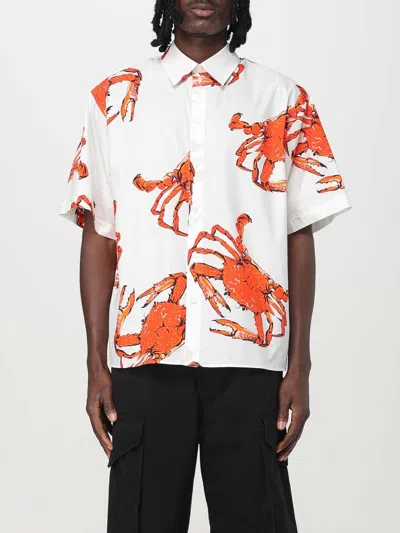 MSGM SHIRT MSGM MEN COLOR WHITE,421187001