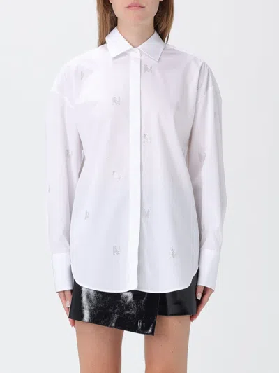 MSGM SHIRT MSGM WOMAN COLOR WHITE,H35041001